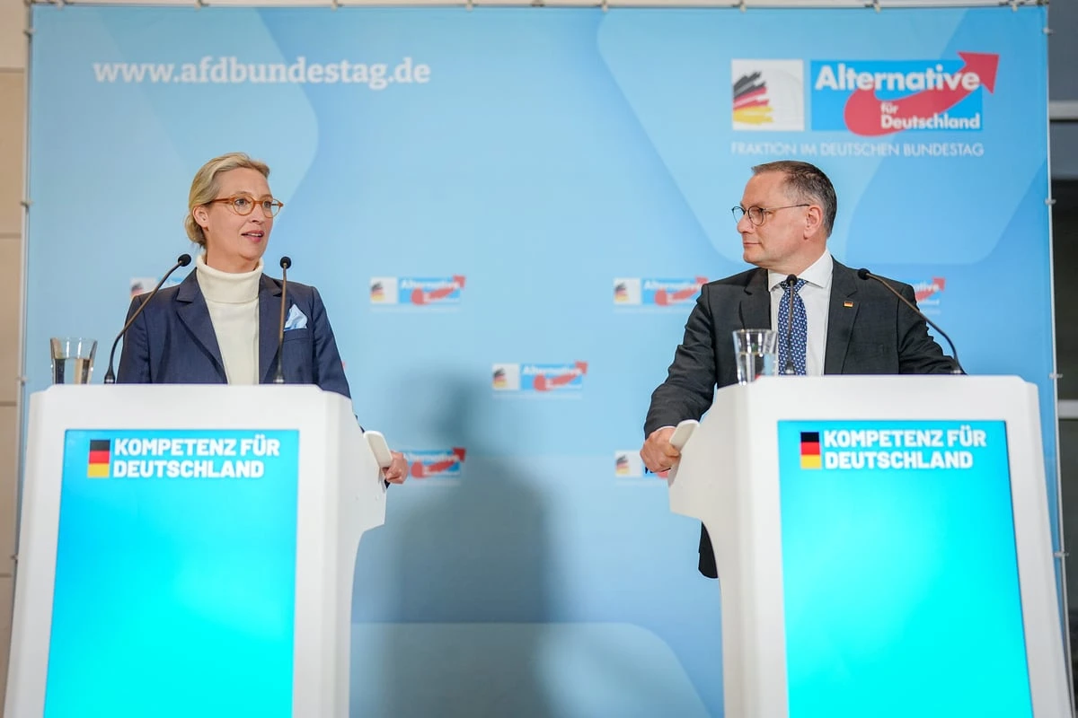 Neuer Umfrage-Hammer: AfD erstmals vor Union!