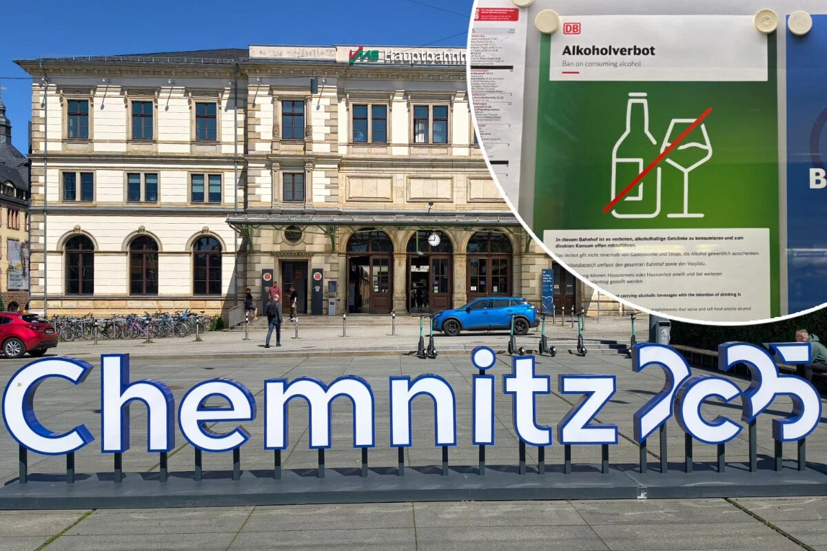 Schon gewusst? Im Chemnitzer Hauptbahnhof gilt Alkoholverbot