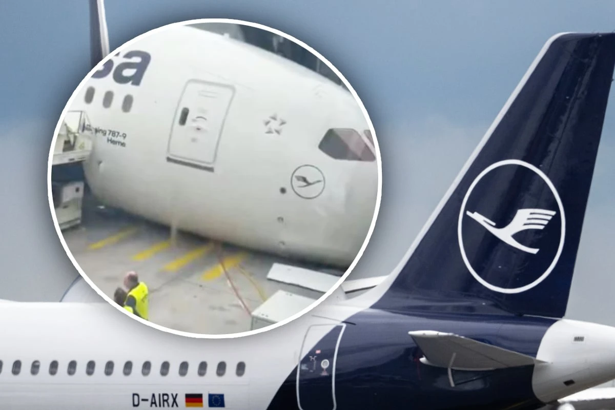 Fahrwerk versagt! Flugzeug der Lufthansa kracht auf Boden, mehrere Verletzte