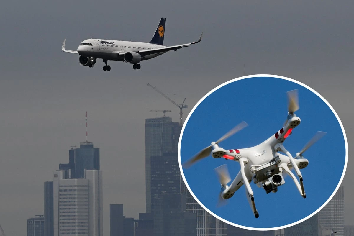 Drohnen-Alarm am Frankfurter Flughafen: Vier Flieger umgeleitet!