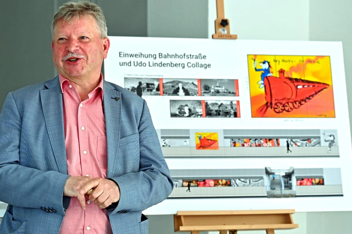 Keine Panik! Radebeul erhält Lindenbergs größtes Likör-Gemälde