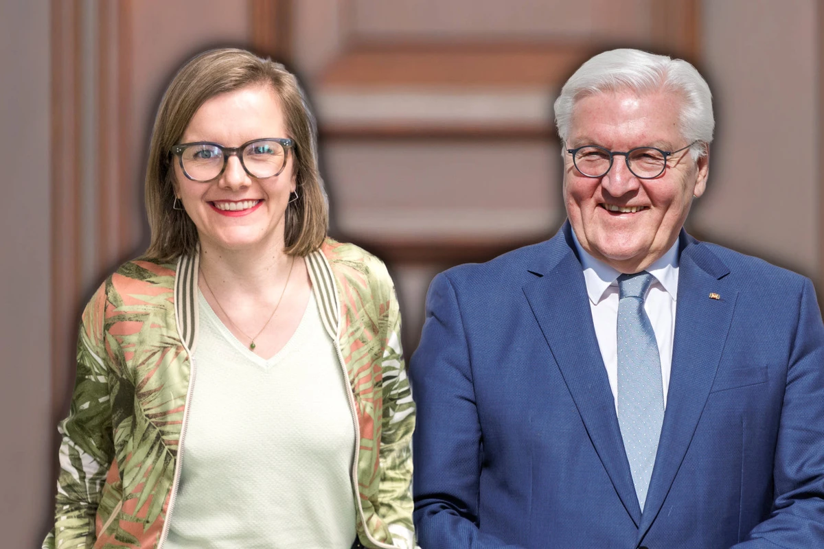 Dresdens Grünen-Chefin Scharnetzky bei Steinmeier zu Gast