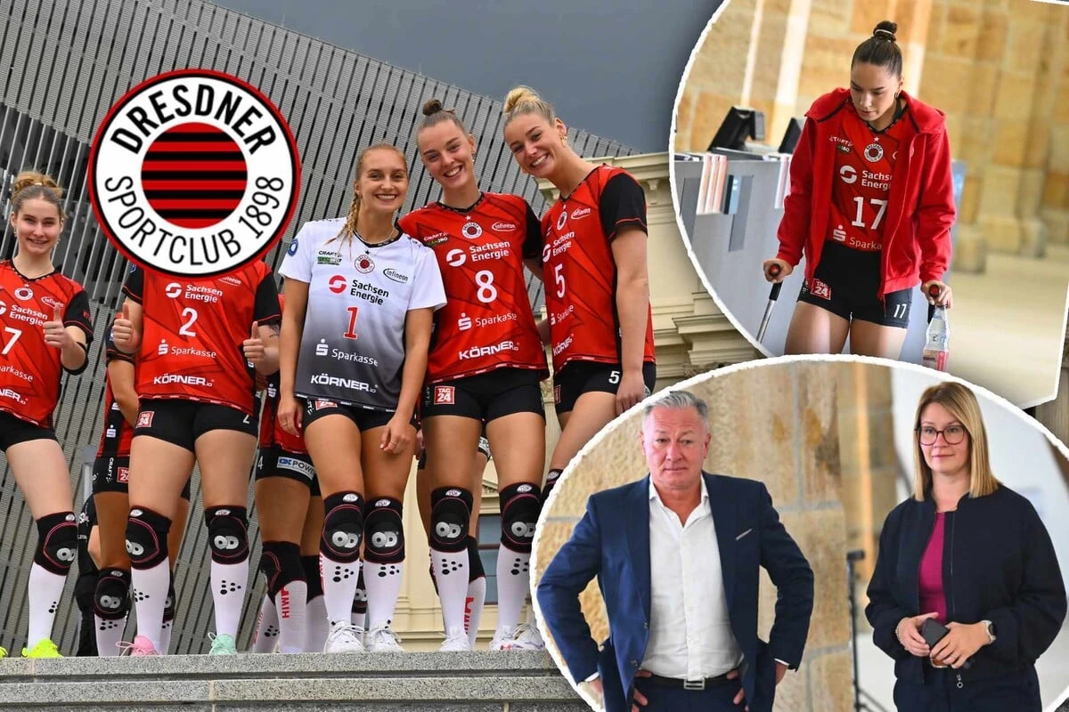 Verletzung und Arena-Dämpfer: Graue Wolken überm Media Day der DSC-Volleyballerinnen