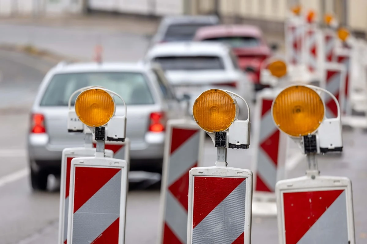 Neue Baustellen in Chemnitz: Wochenlange Sperrungen auf Leipziger Straße