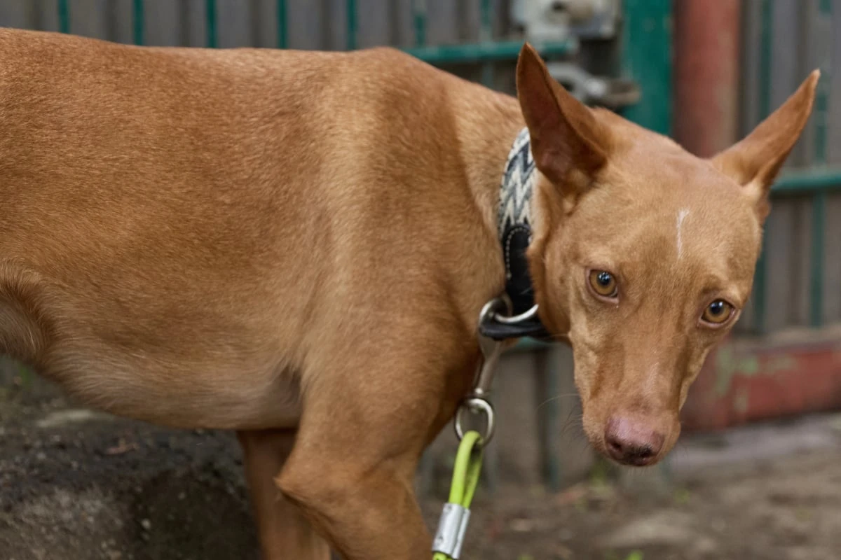 Hundekumpel würde ihm helfen: Podenco-Rüde Mauricio wartet auf seine zweite Chance