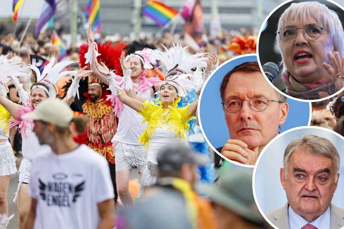 Spitzenpolitiker besuchen CSD-Parade in Köln: 