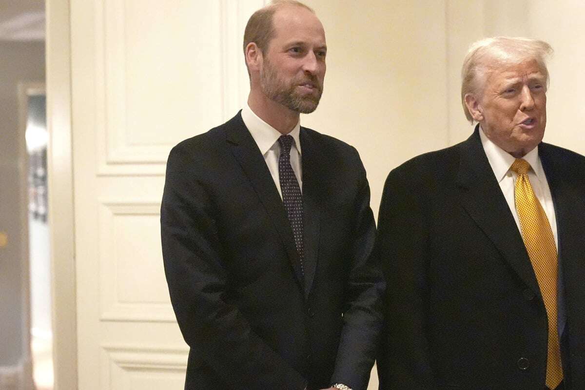 Trump enthüllt nach Treffen mit Prinz William Details über Gesundheitszustand von König Charles III.