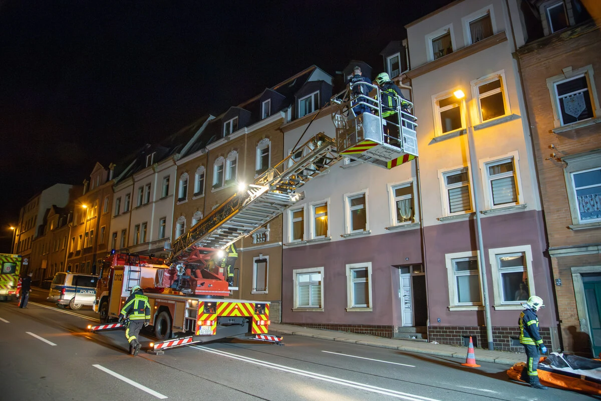 Großer Einsatz in Aue: Was ist hier los?