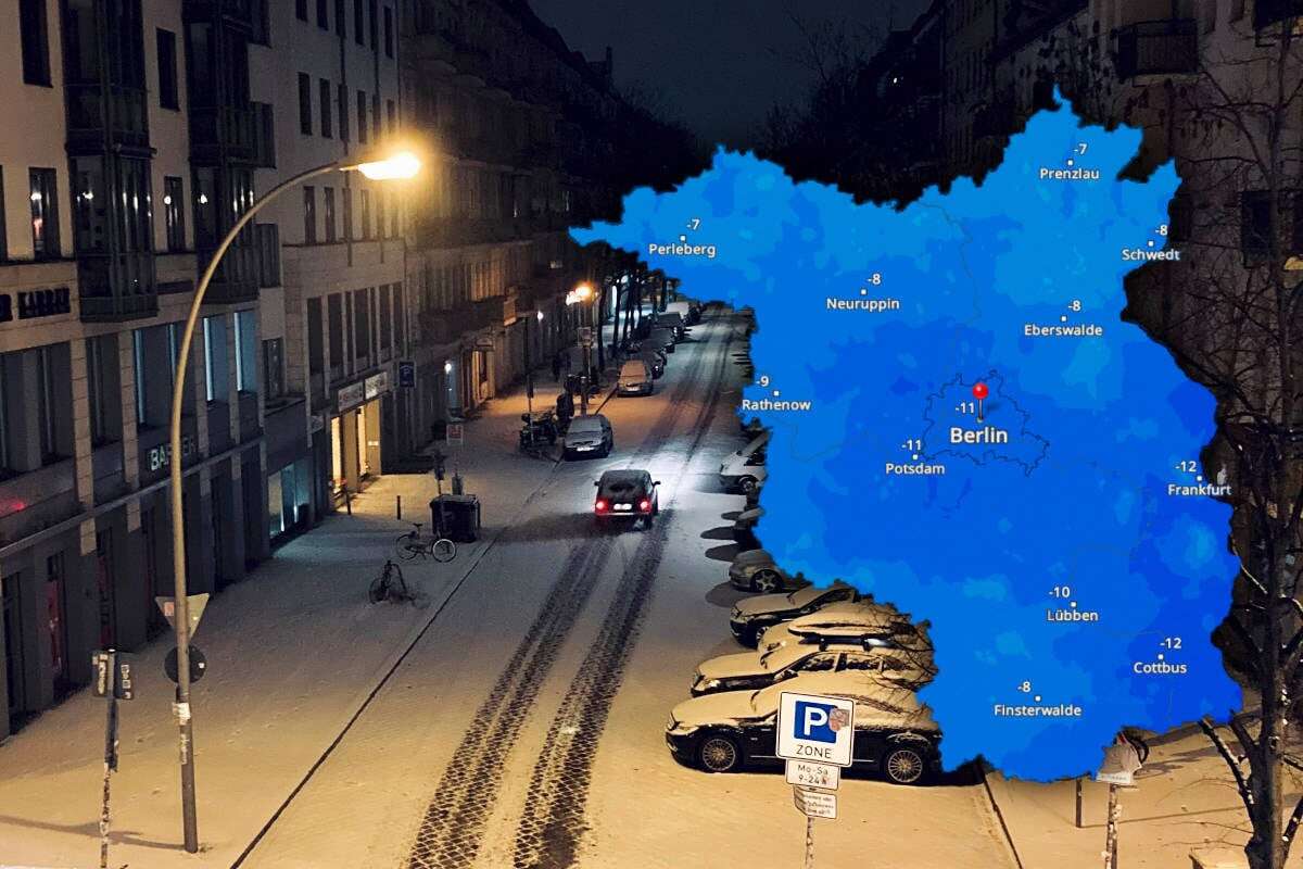 Berlin und Brandenburg stehen eiskalte Bibber-Nächte bevor