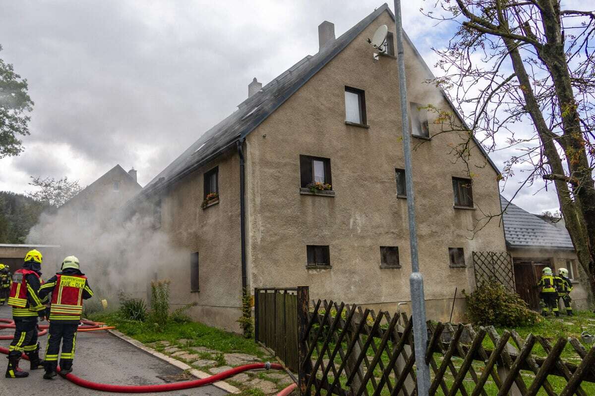 Dicke Rauchschwarten in Lauter-Bernsbach: Was war hier los?