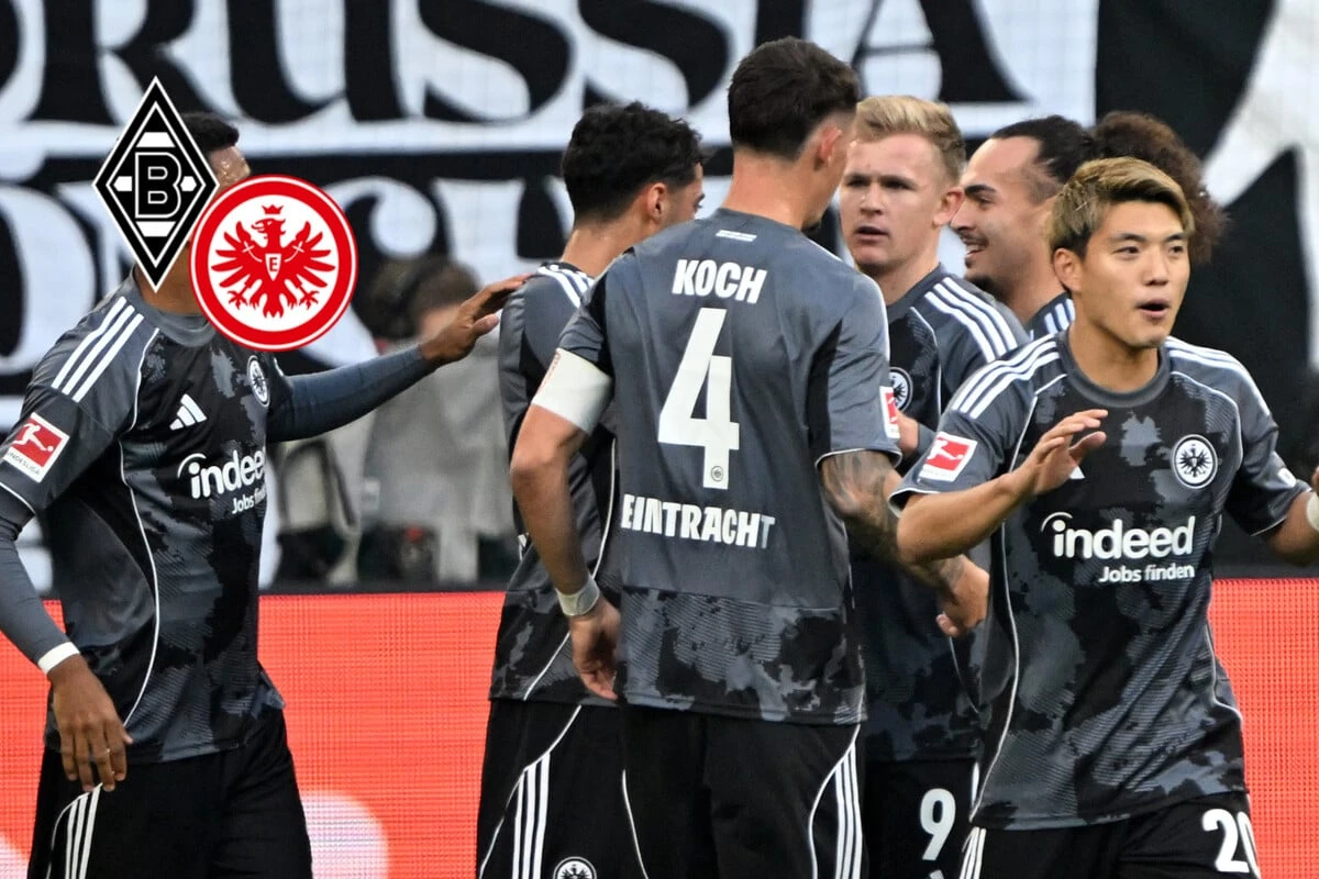 Desolate Borussia: Eintracht Frankfurt zerlegt Mönchengladbach komplett!