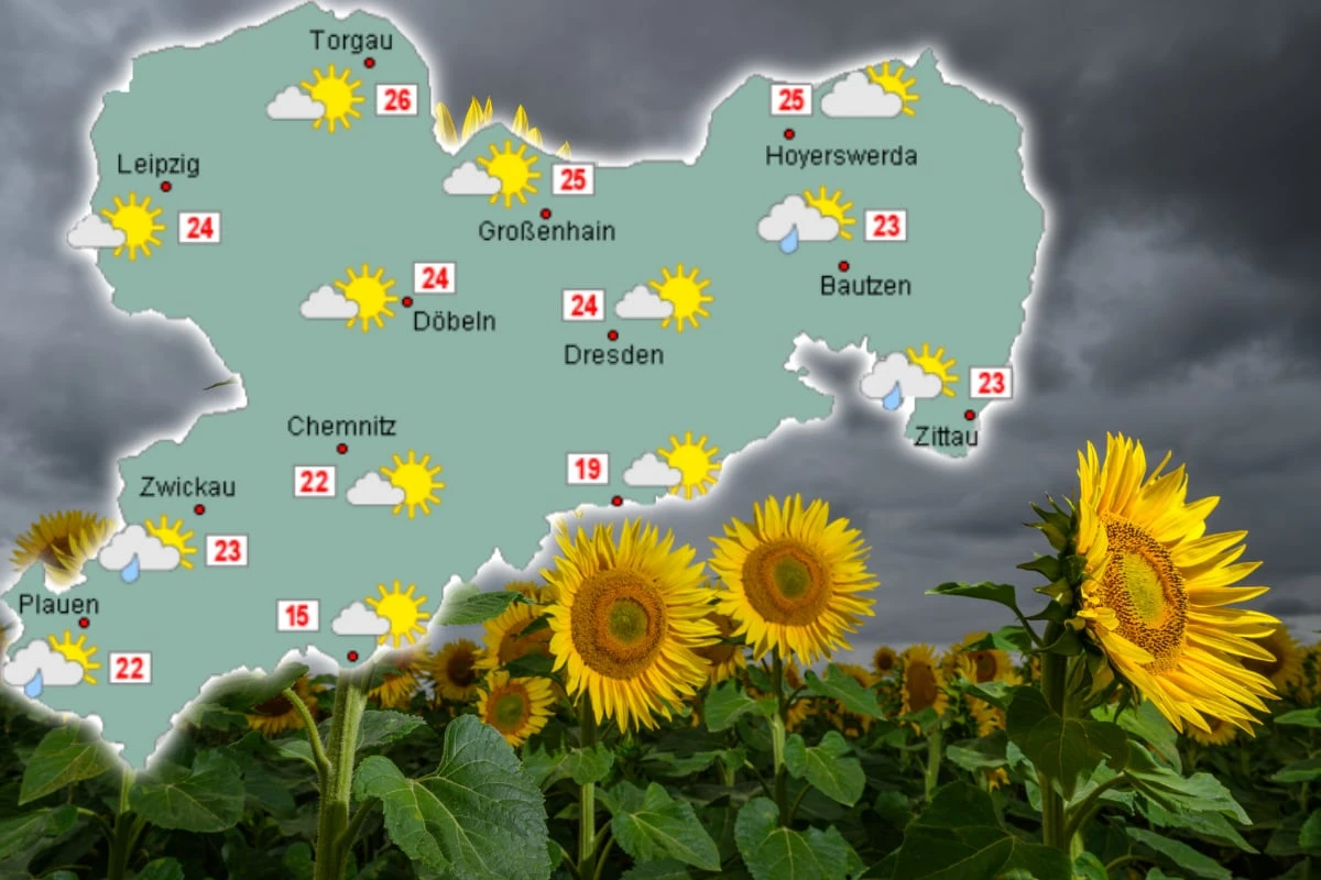 Schauer, Gewitter, Starkregen: So ungemütlich bleibt das Wetter in Sachsen