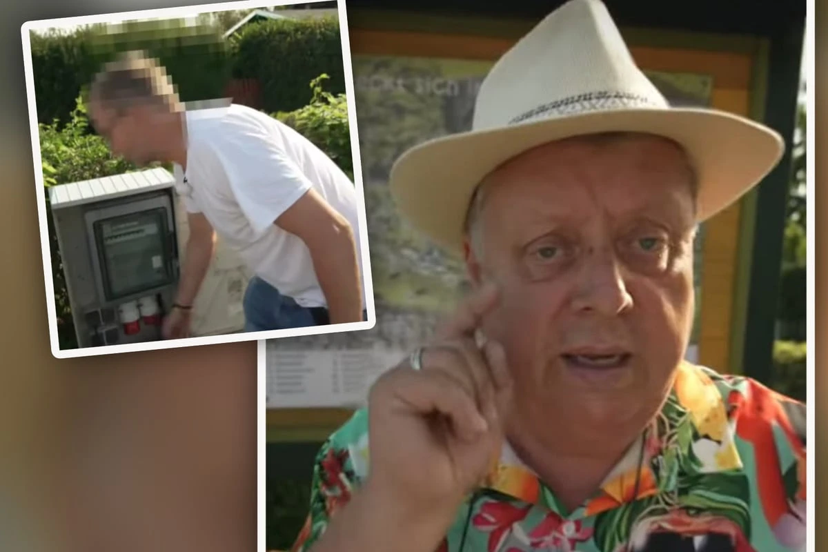 Sächsischer Kleingartensheriff erwischt dreisten Strom-Dieb: 