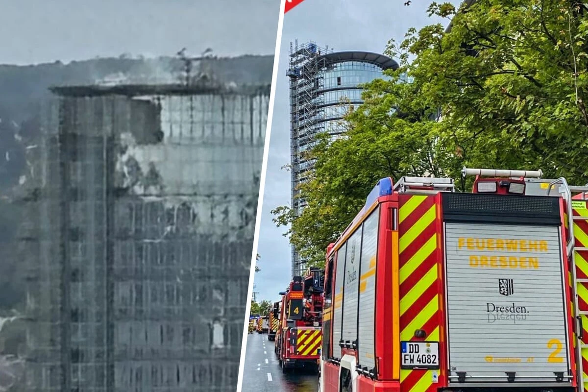 Feuer auf Dach vom World Trade Center: Evakuierung nicht notwendig