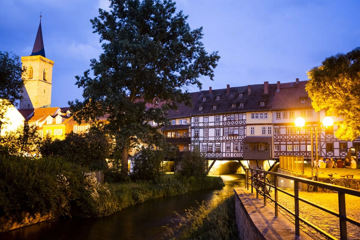 700 Jahre alt: Erfurt feiert besonderes Krämerbrückenfest