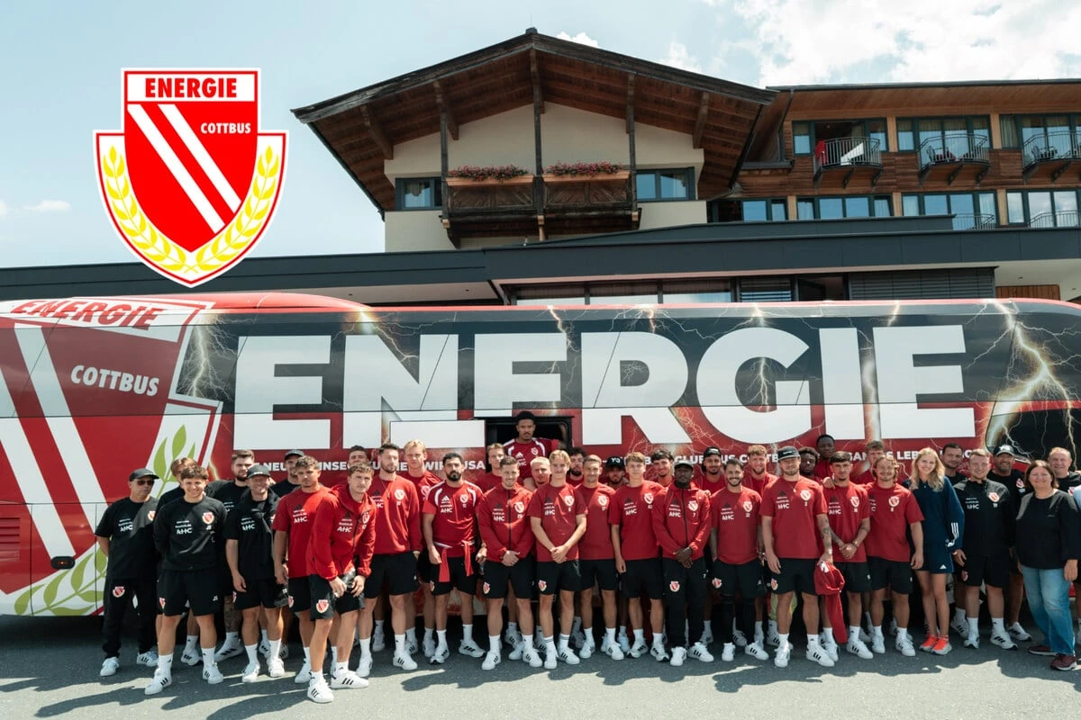 Energie im Trainingslager: Abfahrt! FCE-Bus rollt Richtung Lausitz