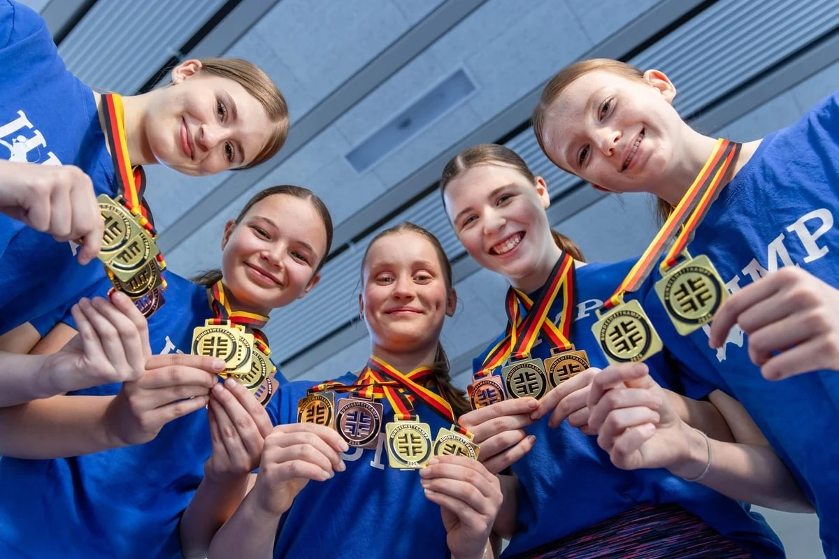 Gold! Aus Chemnitz kommen Deutschlands beste Hüpfer