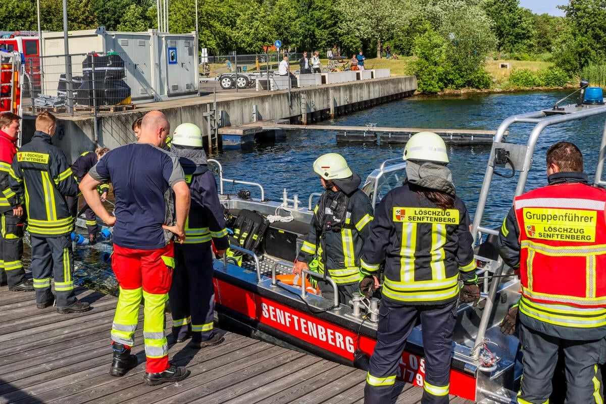 Kinder in Not? Surfer auf Senftenberger See müssen nicht gerettet werden