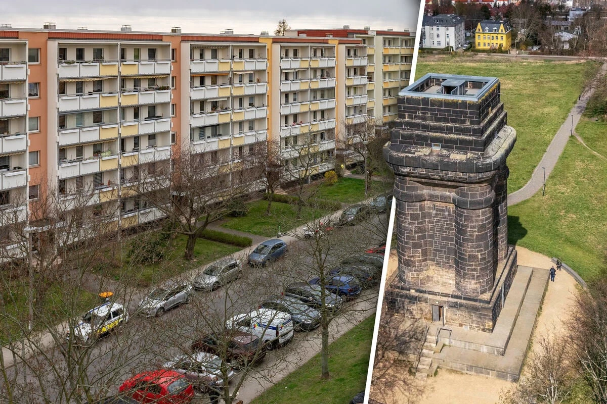 Hier stehen Dresdens Platten mit der schönsten Aussicht!