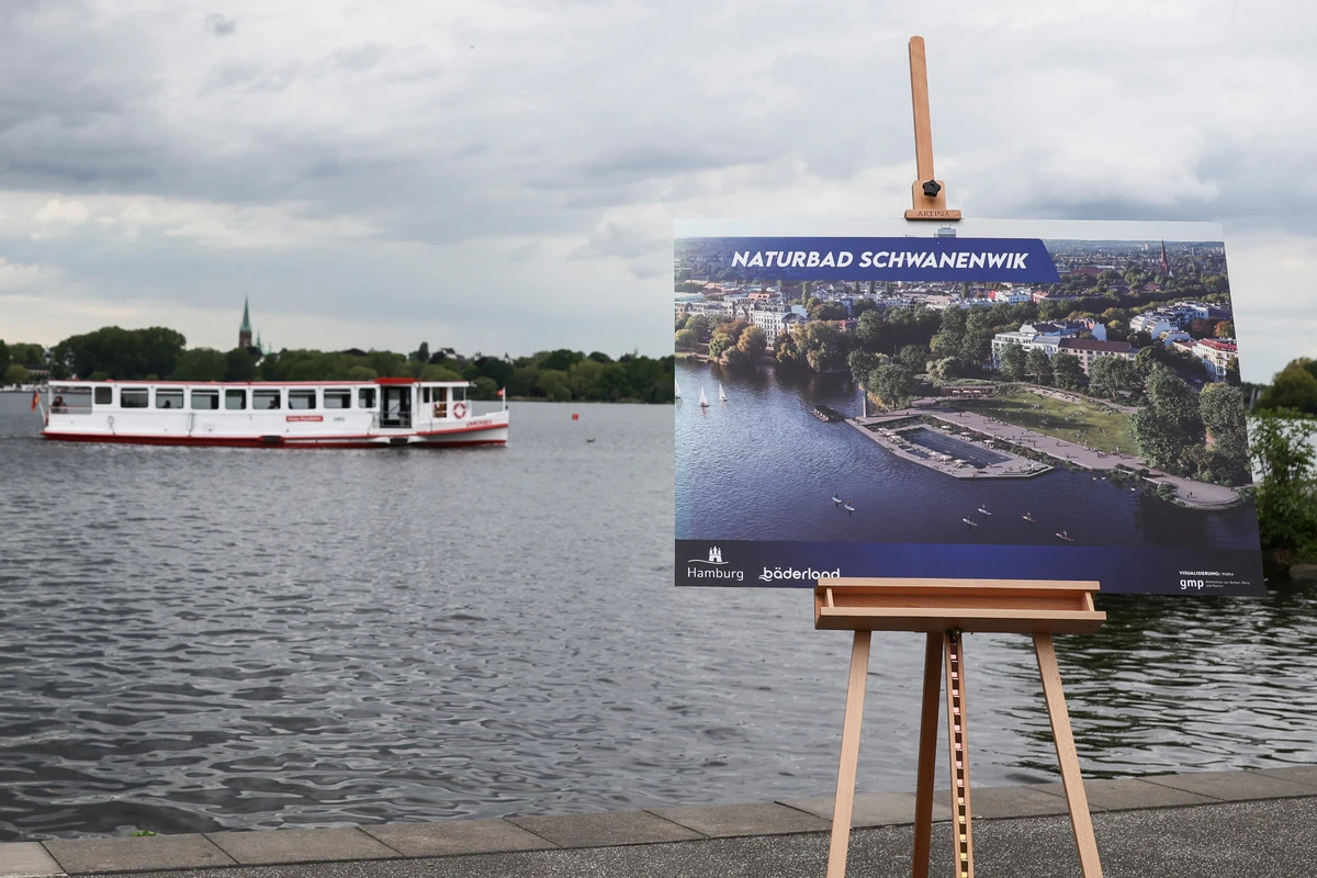 Schwimmen in der Alster: So soll das Naturbad aussehen