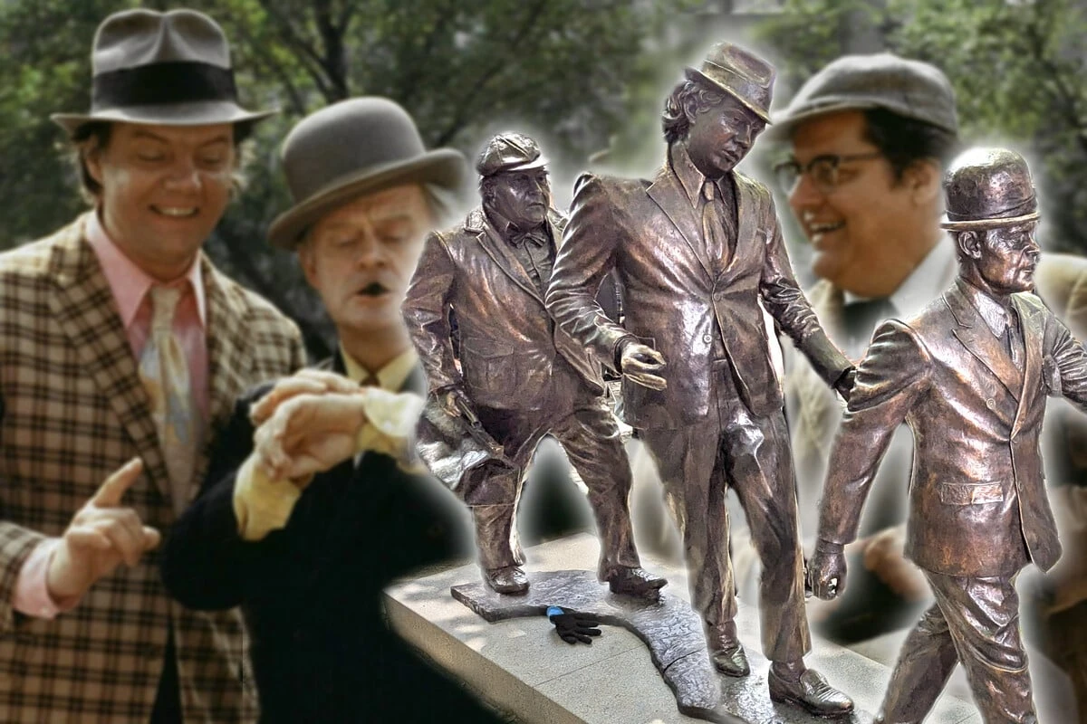 Von Sachsen-Fans mitfinanziert: Die Olsenbande bekommt endlich ihr Denkmal