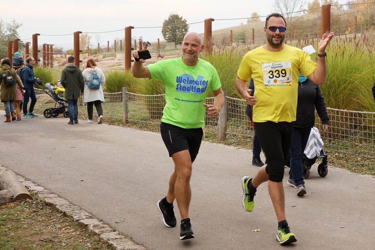 Traditionslauf im Zoo Erfurt: Im Vordergrund steht der Spaß, nicht das Ergebnis