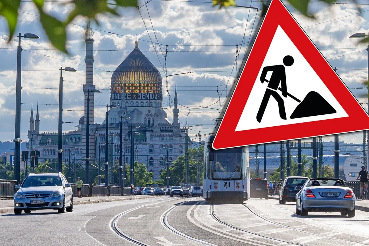 Herbst-Baustelle: Sperrung auf Dresdner Marienbrücke