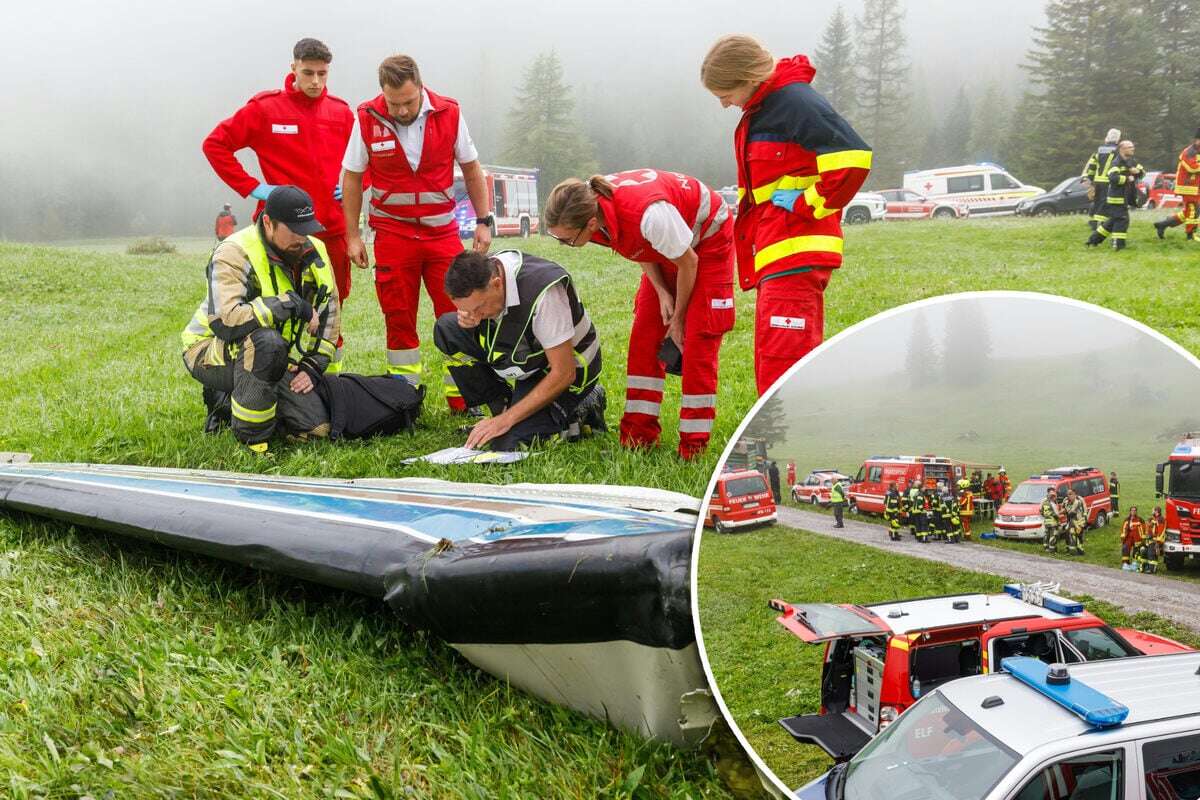 Flugzeugabsturz in den Bergen: Polizei entdeckt Wrack!