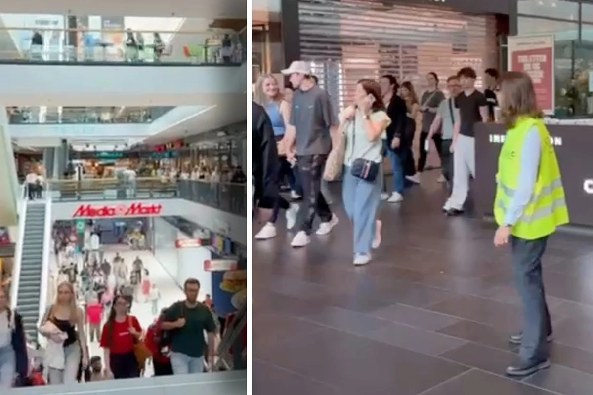 Alarm in der Centrum Galerie: Was war da los?