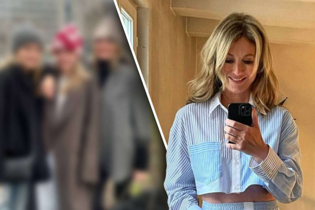 Frauke Ludowig strahlt auf Mama-Töchter-Foto: Ein Detail lässt Fans staunen