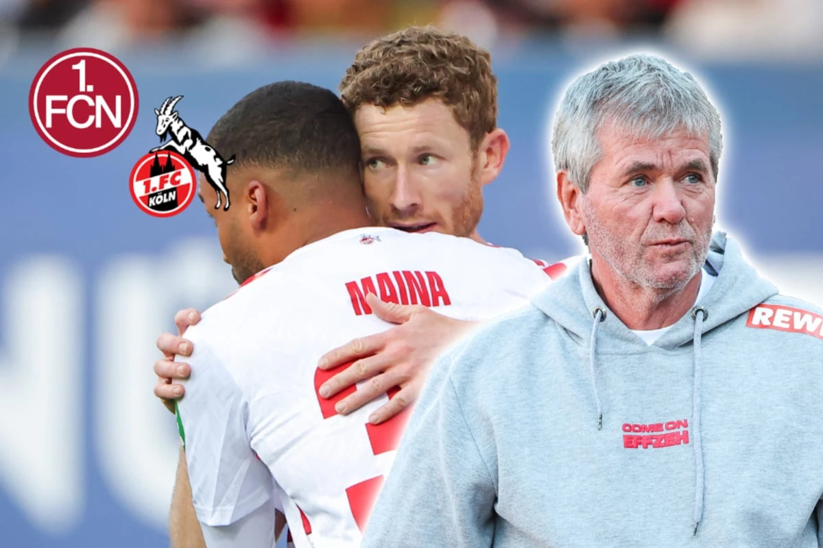 Dank bösem Blackout von FCN-Keeper: 1. FC Köln siegt bei Funkel-Debüt in Nürnberg