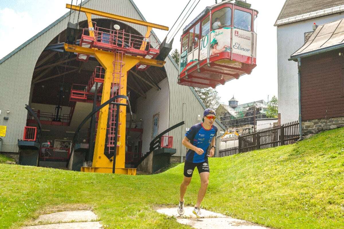 Rennen gegen Schwebebahn am Fichtelberg fällt ins Wasser