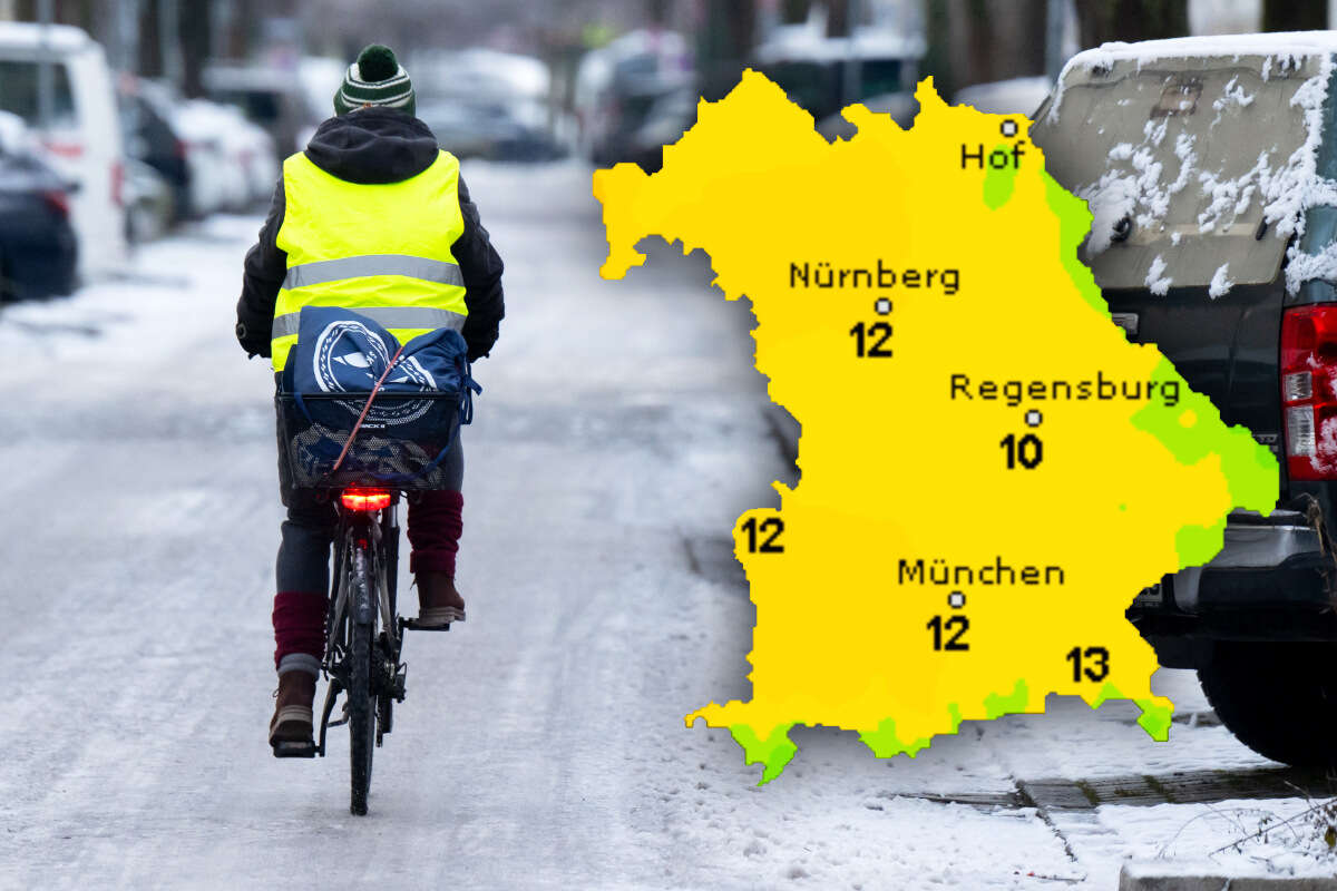 Keine Lust mehr auf Minusgrade? So wird das Wetter in Bayern von heute bis zum Wochenende