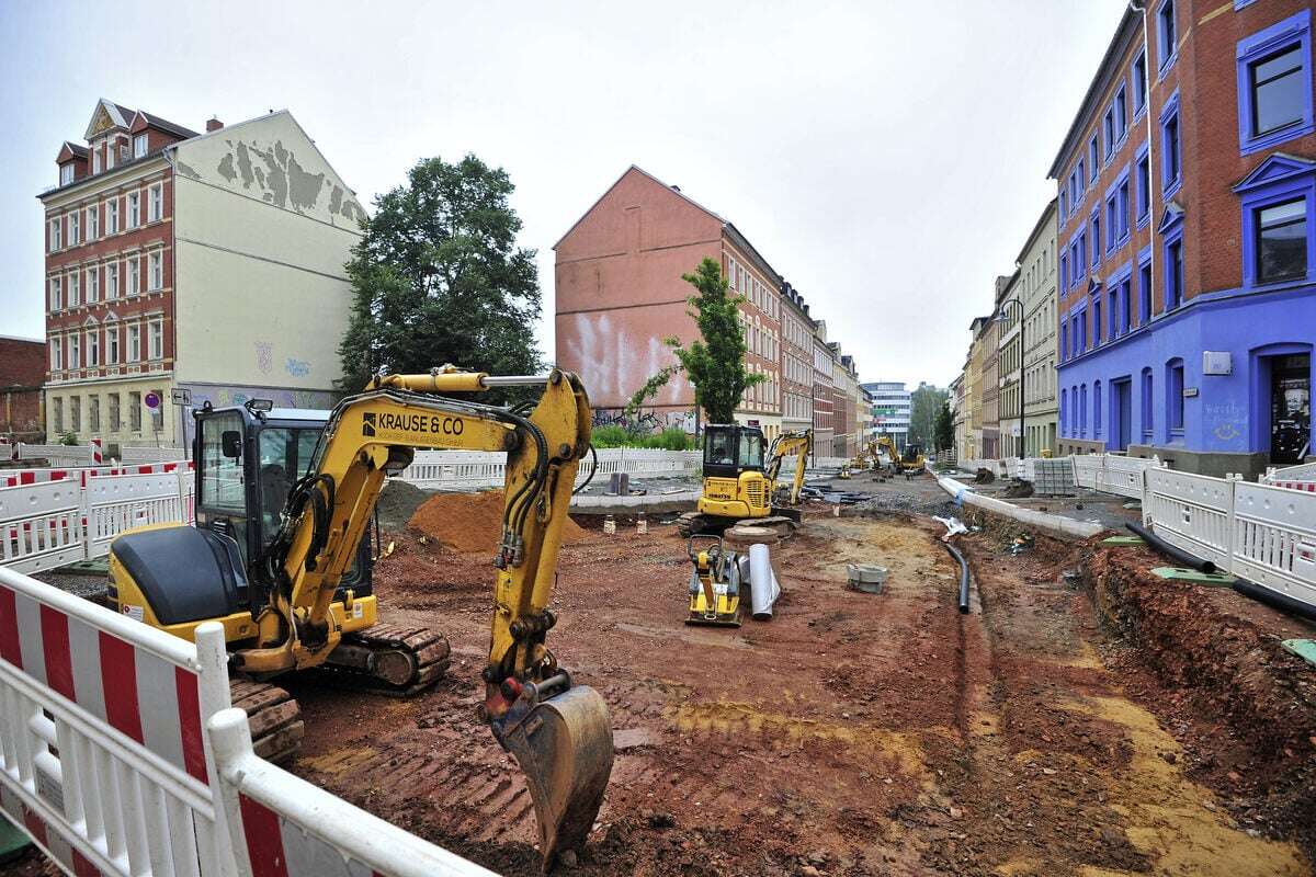 2024 - das Jahr der Baustellen in Chemnitz: Wo die Arbeiten beendet sind und wo es 2025 weitergeht