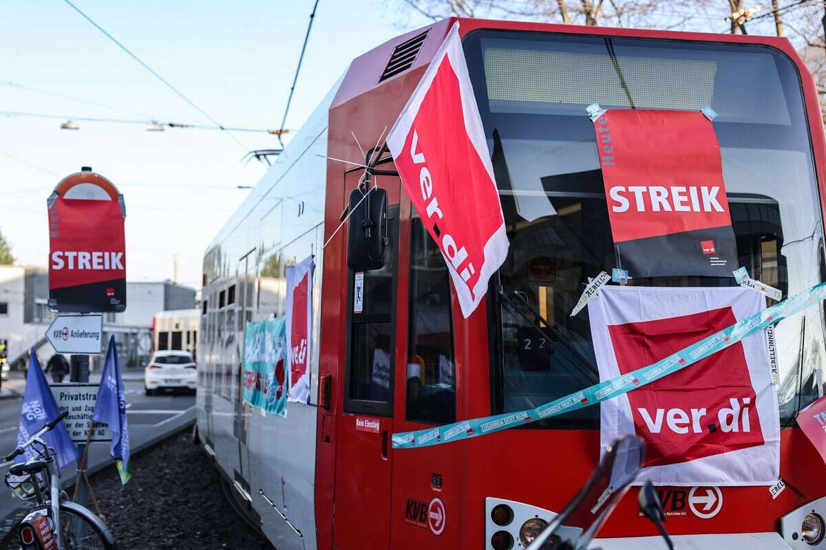 KVB-Streik angekündigt! Ende der Woche stehen Stadtbahnen und Busse in Köln still