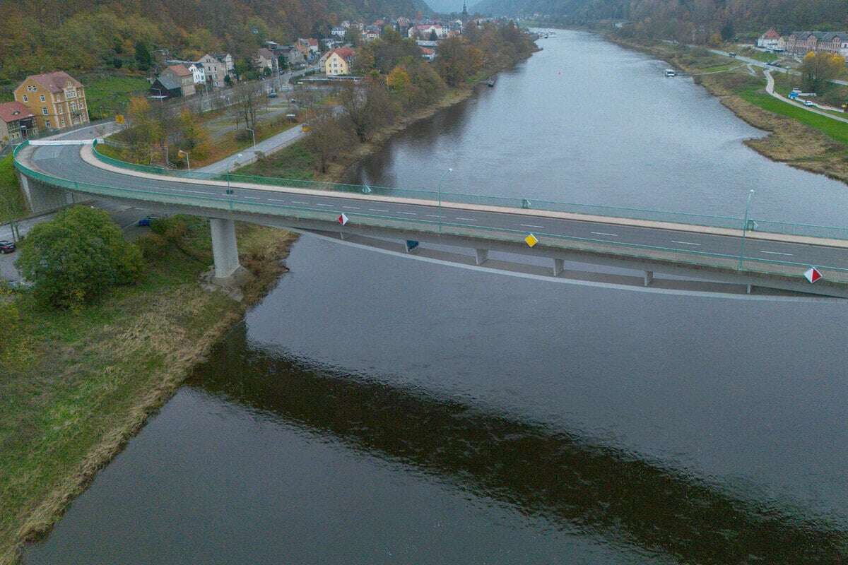 Verwirrung um Falschmeldung zur Elbbrücke von Bad Schandau