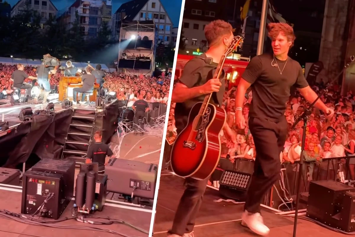 Konzertabbruch bei Wincent Weiss: Fans müssen Gelände räumen