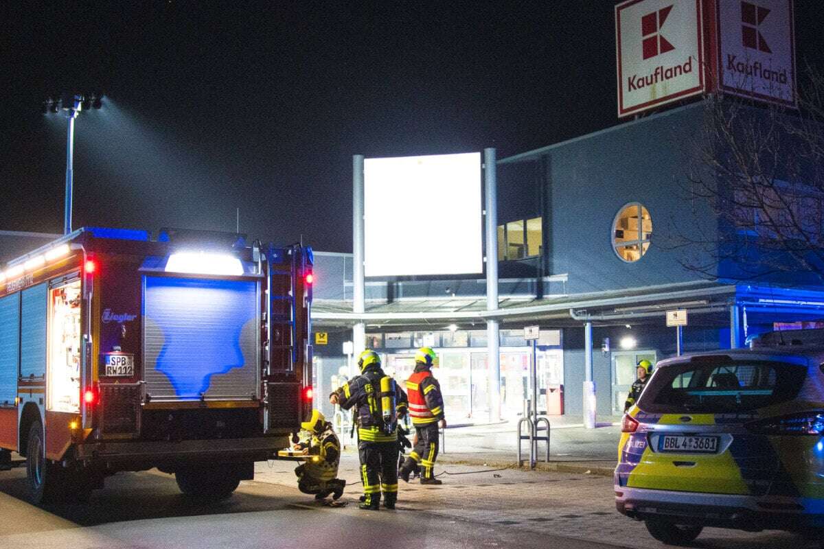 Kaufland qualmt bei laufendem Betrieb und löst Alarm sowie Sprinkleranlage aus