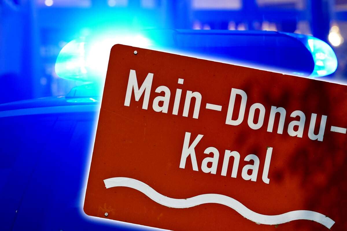 Autoknacker geht baden: Flucht durch Main-Donau-Kanal endet direkt in Polizeiarmen!