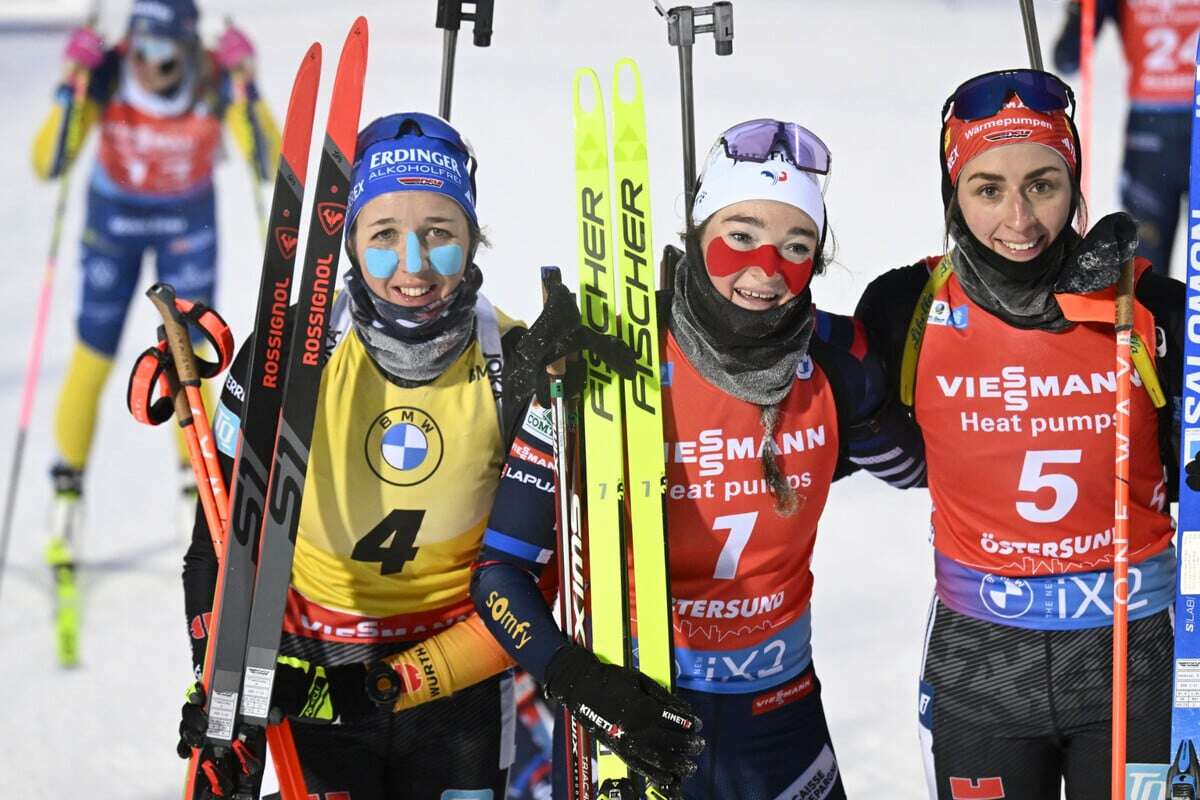 Platz zwei & drei! Deutsche Biathletinnen weiter im Aufwind