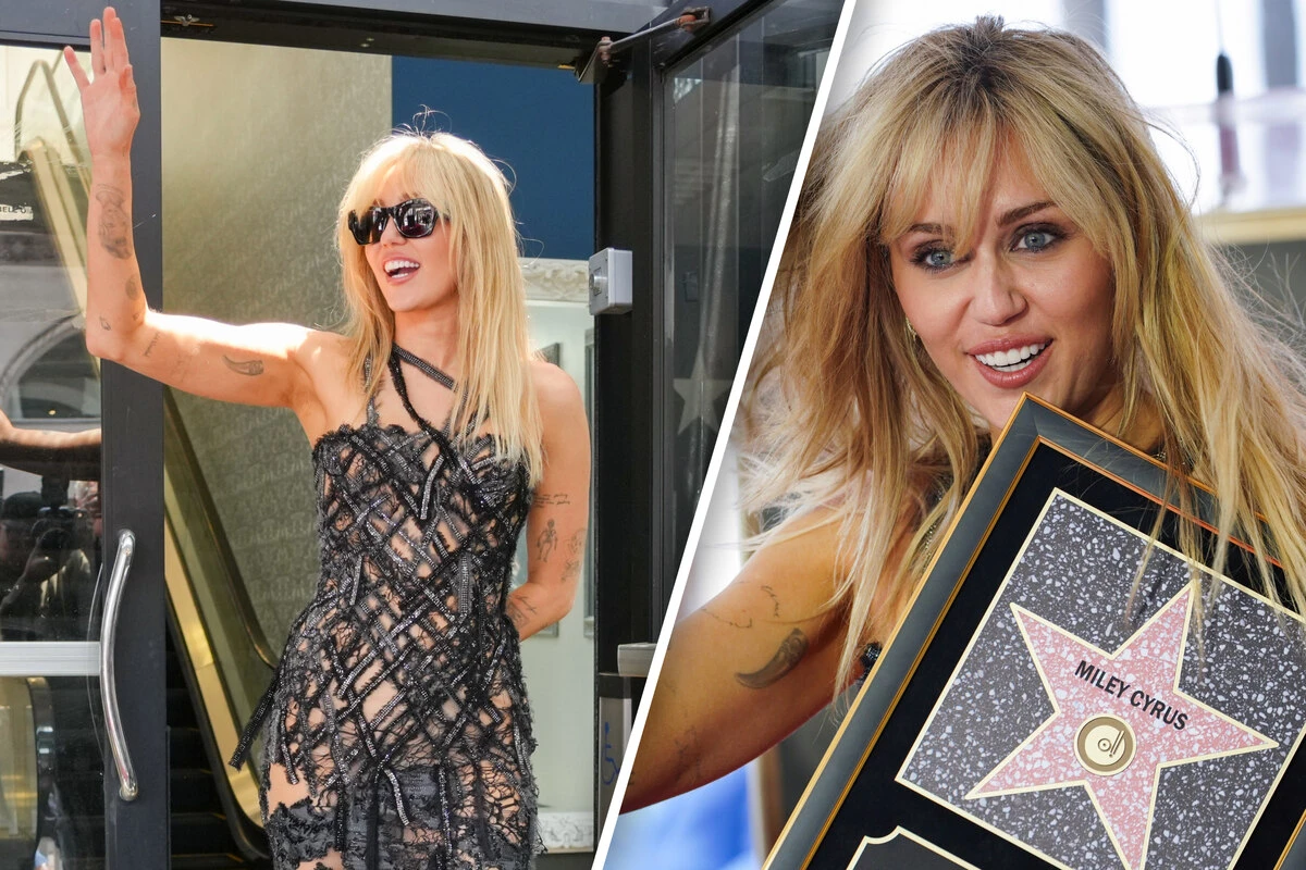 Meilenstein in Hollywood: Miley Cyrus wird mit 
