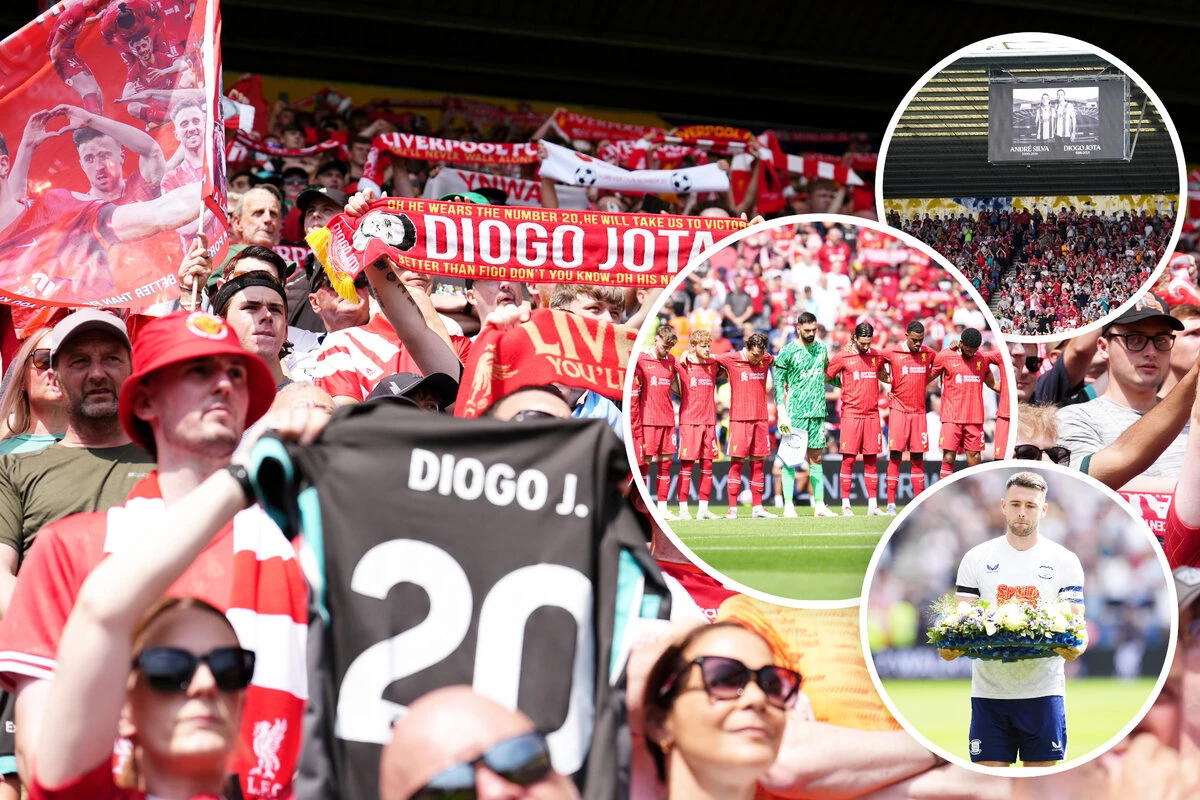 Gänsehaut bei Liverpool-Test: Rückkehr auf den Platz wird zur Gedenkfeier für Diogo Jota (†28)