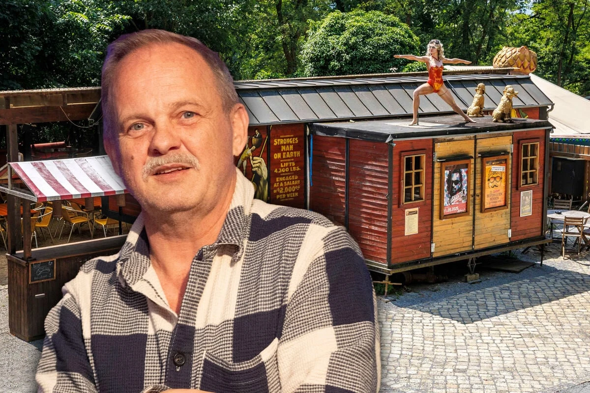 Wo Kaninchen wohnten, wird jetzt Oper gespielt: Bunter Zirkuswagen hat eine bewegte Geschichte