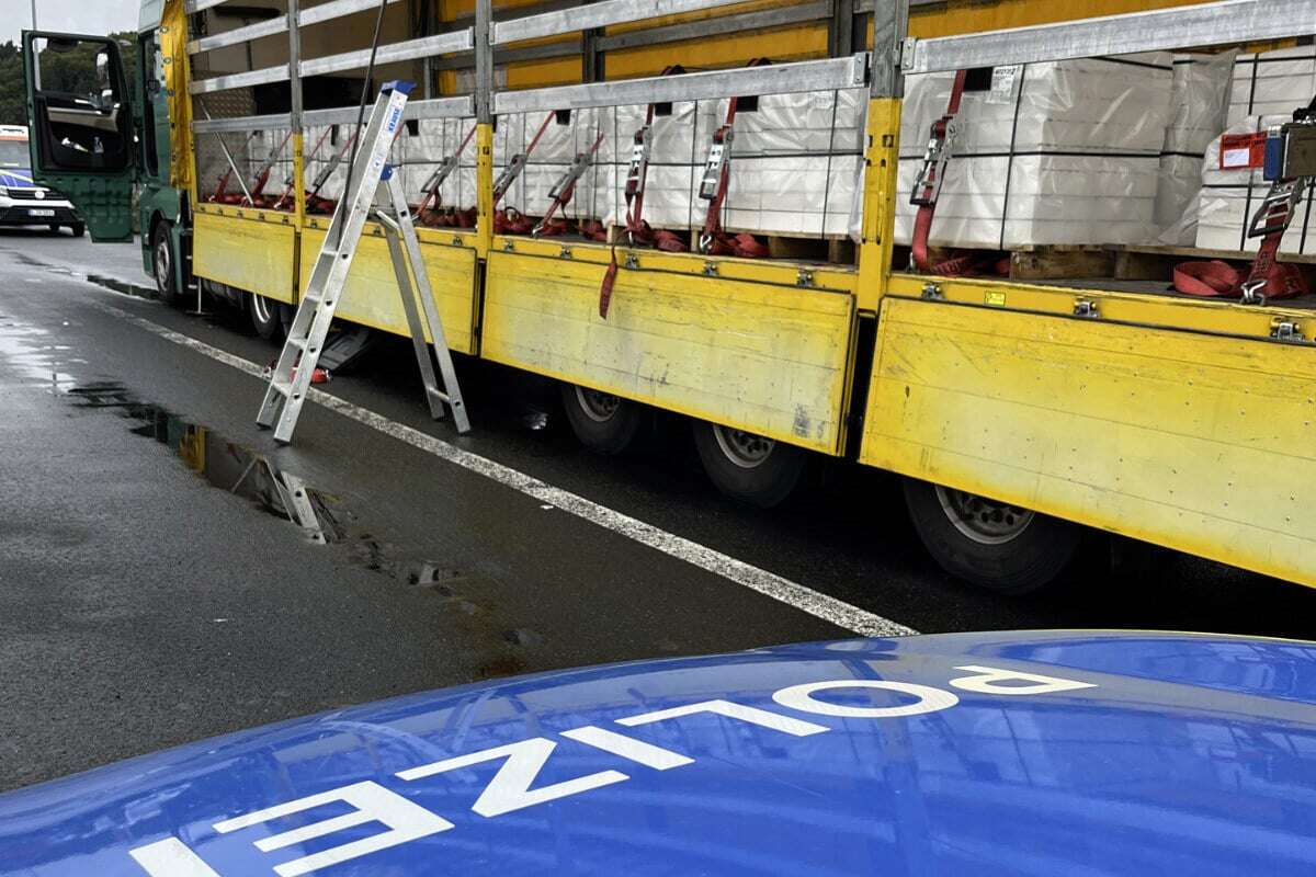 Schlimmeres verhindert: Polizei zieht Lkw mit 22 Tonnen Gefahrengut aus dem Verkehr