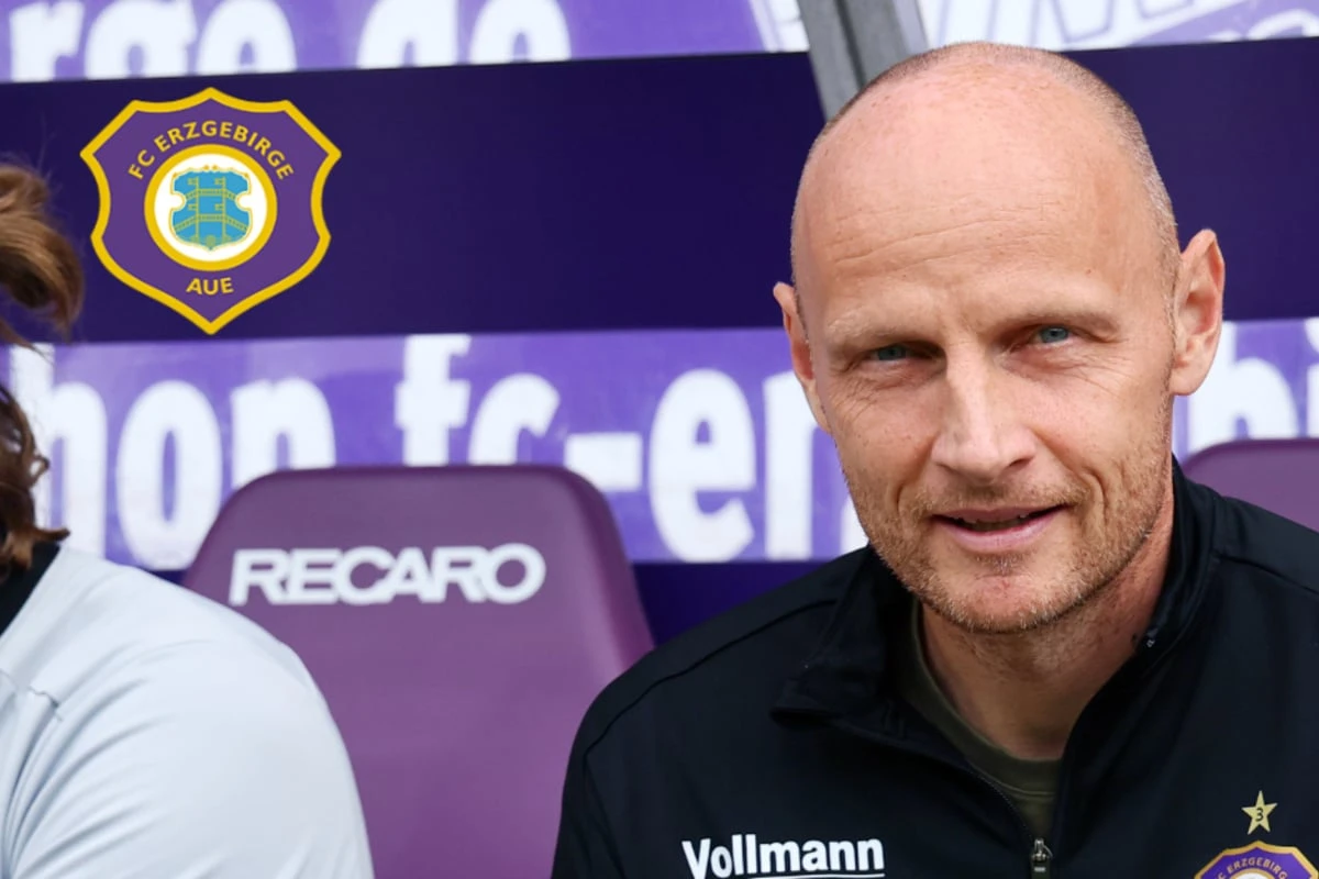Aue-Torjäger Bär startet Training! Heidrich: 