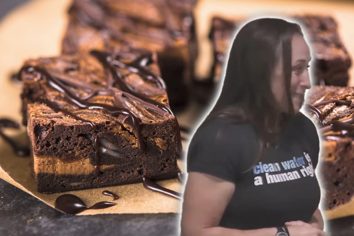 Aktivistin verteilt Brownies: Was sie dann erklärt, sorgt für Empörung