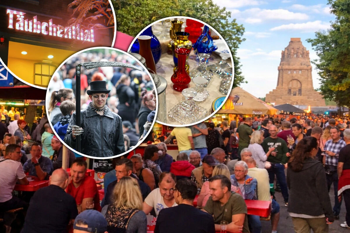 WGT und Partys: Das geht zum Feiertagswochenende in Leipzig