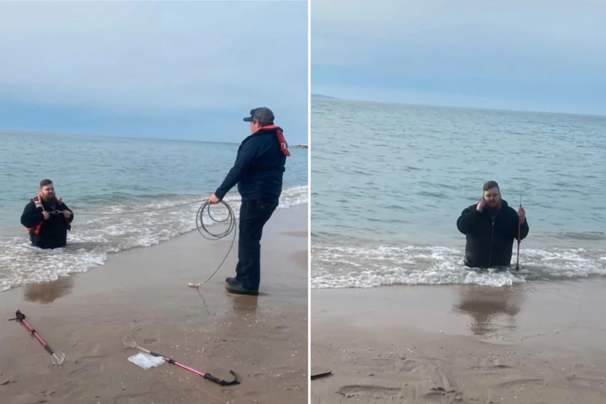Erstes Date am Strand endet in Katastrophe: 