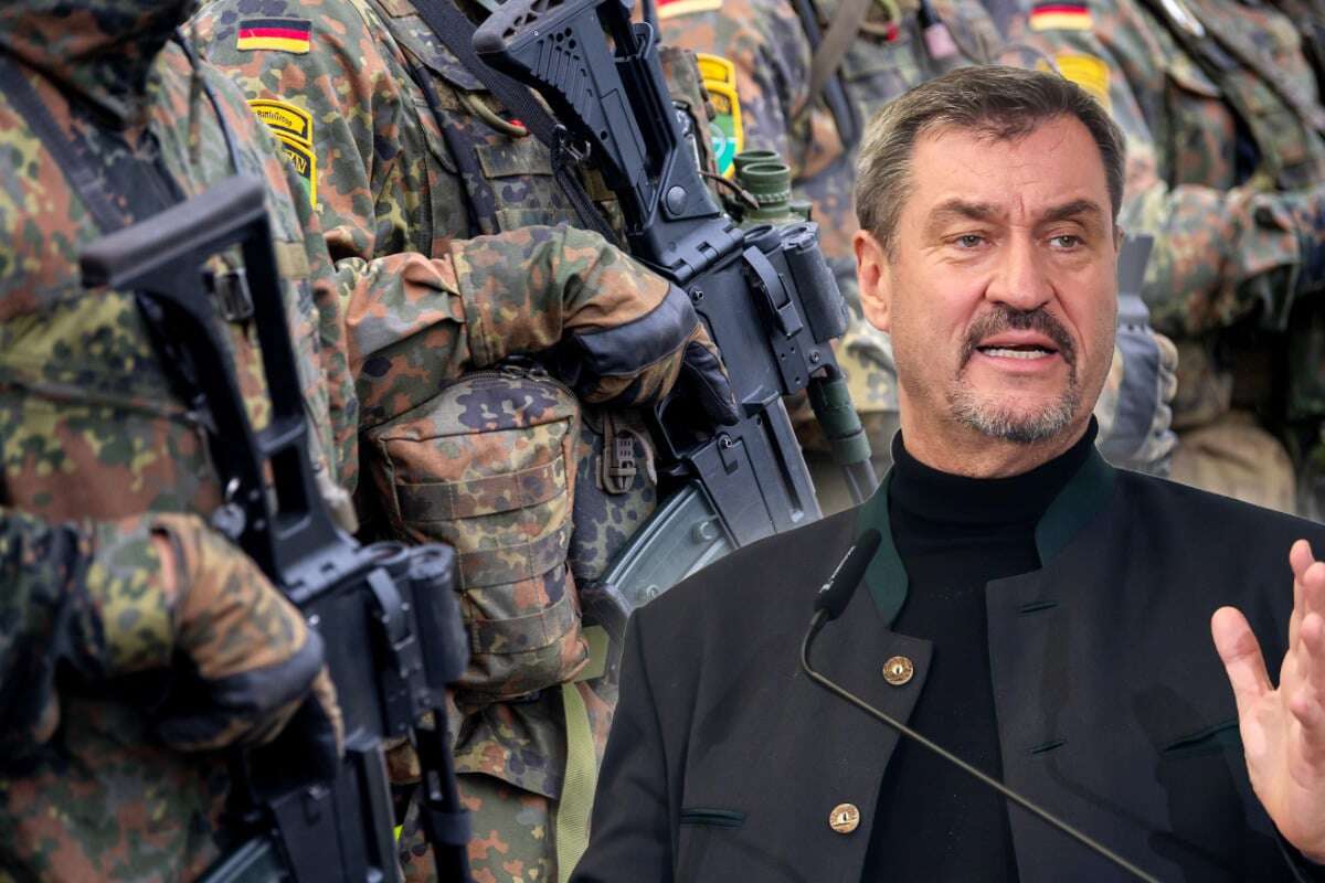 Zurück zur Wehrpflicht? Söder fordert mehr Geld für die Bundeswehr