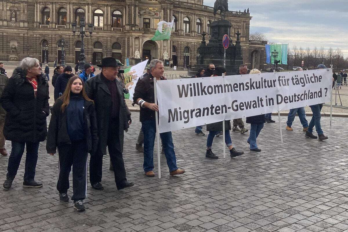 Demo in Dresden: Neonazi fordert Todesstrafe für Ausländer